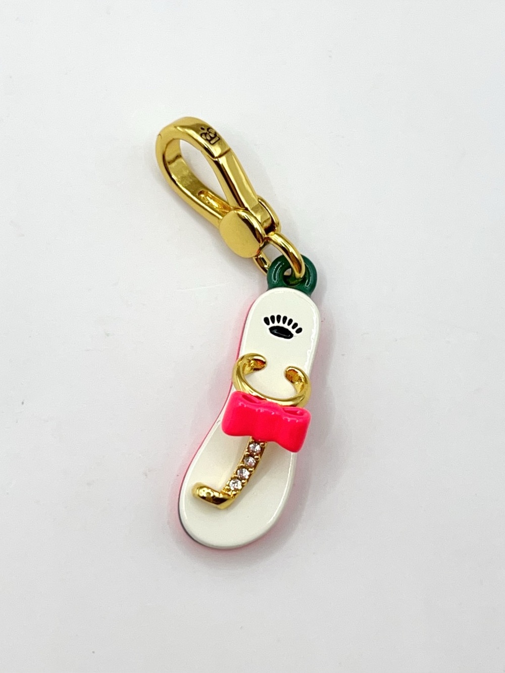 Juicy Couture flip flop charm